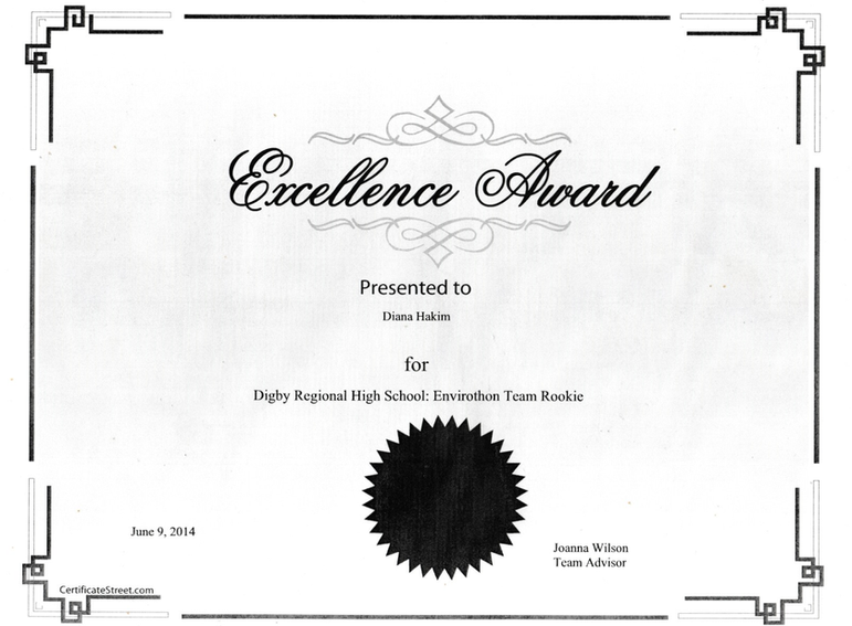 Envirothon Award