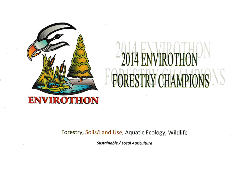 Envirothon Forestry Champions