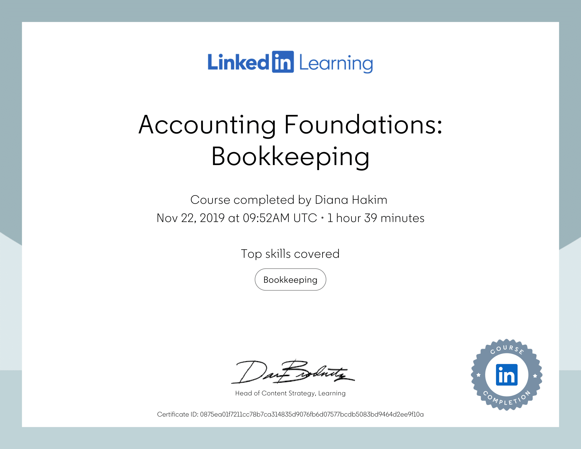 Accounting Foundations