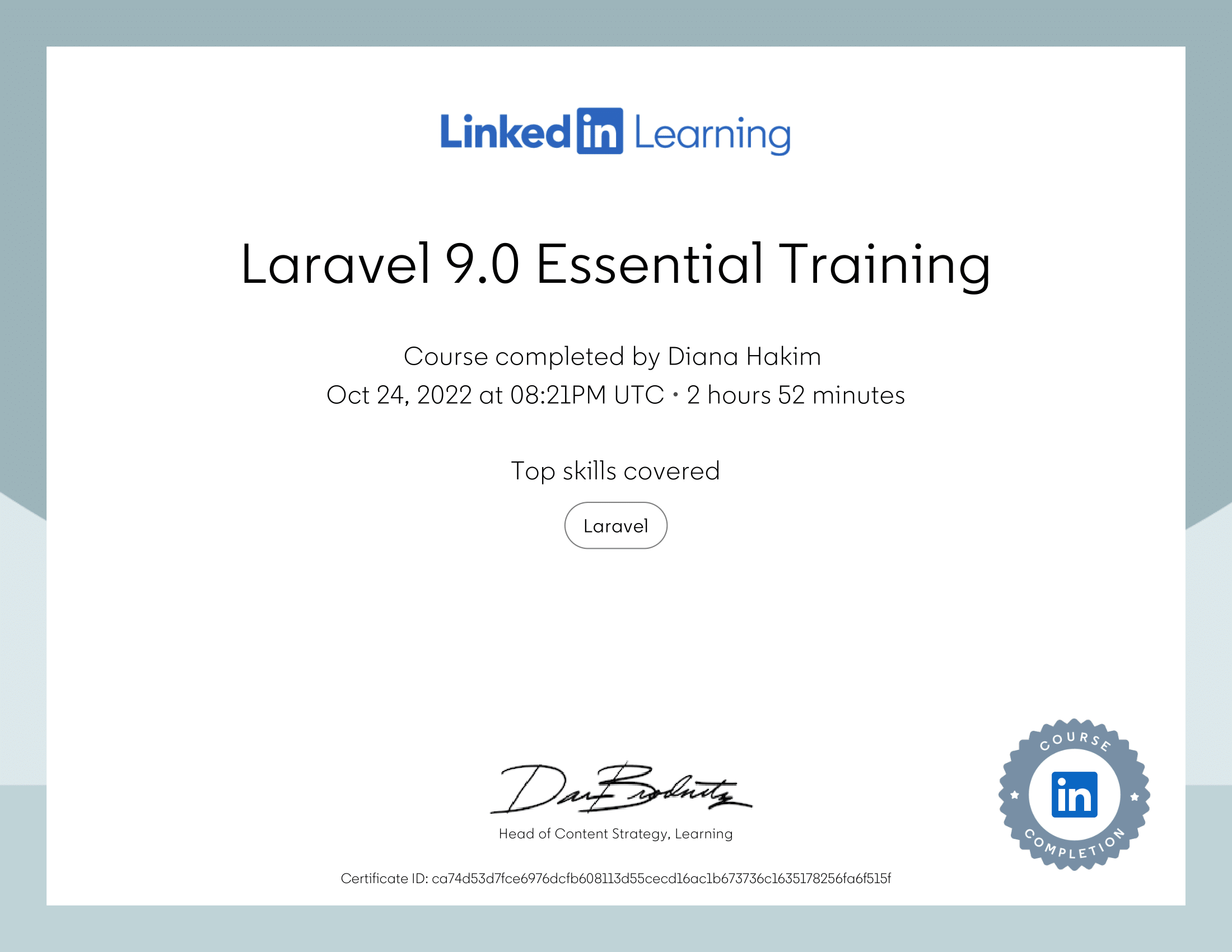 Laravel 9 Training