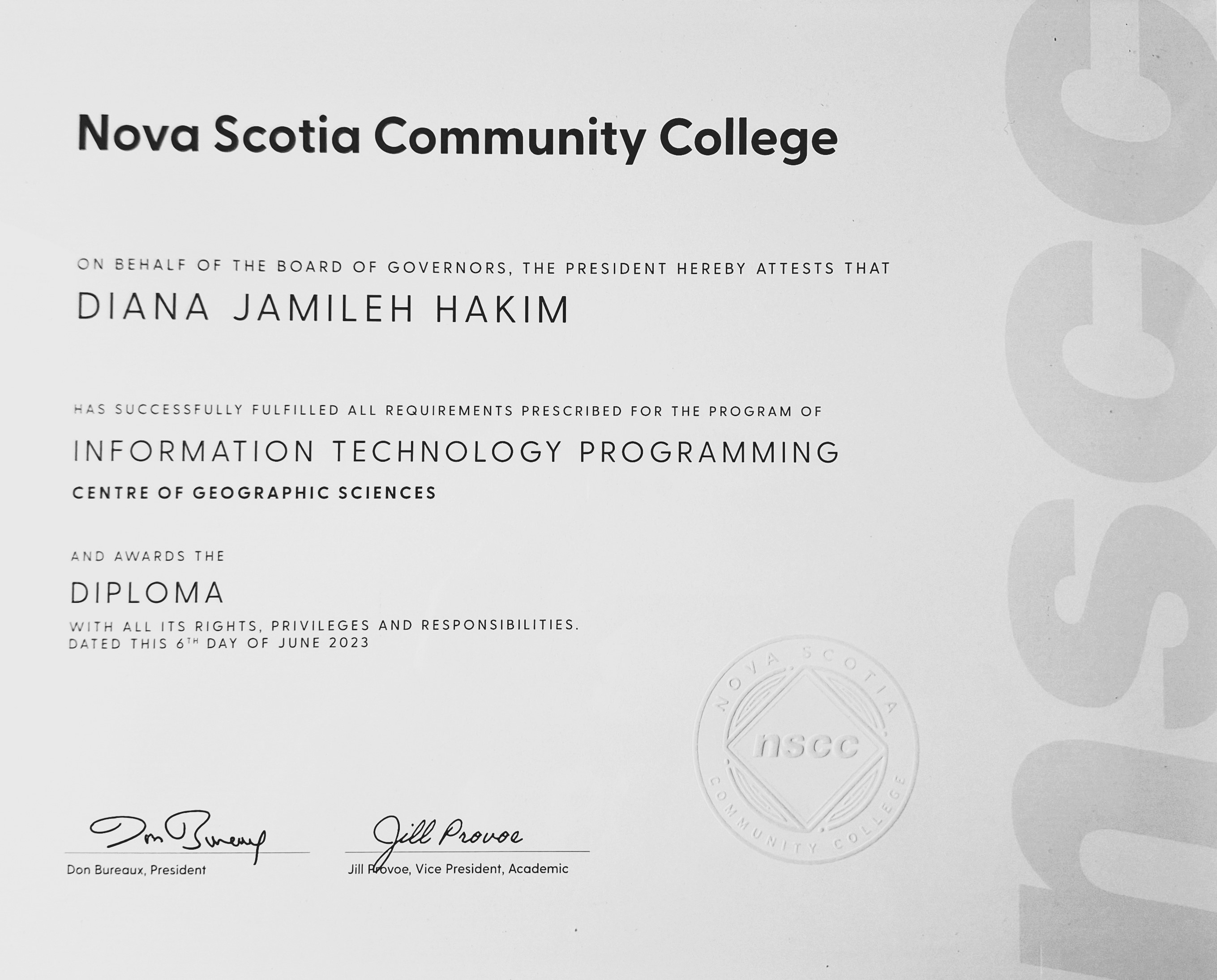 NSCC IT Programming